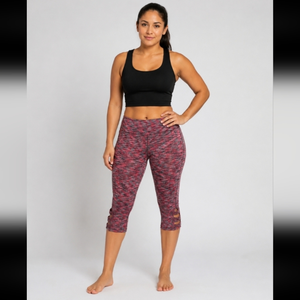 VOGO Athletic Capri Workout Leggings M